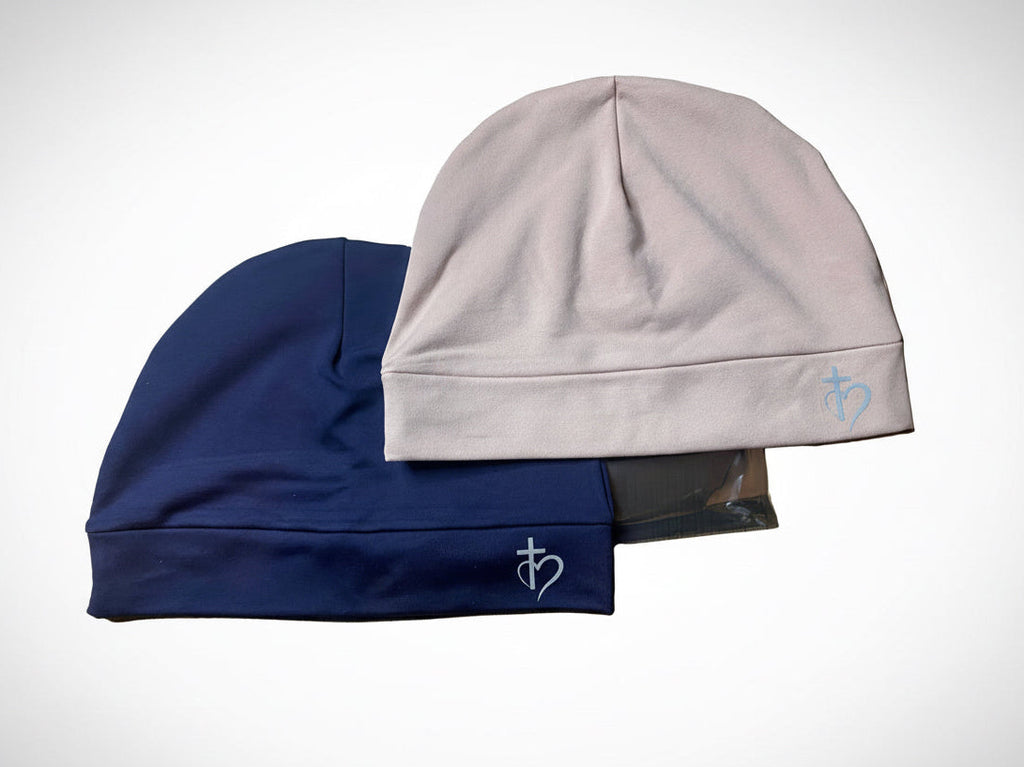Navy and Pink Skullcap 2in1 deal reflective